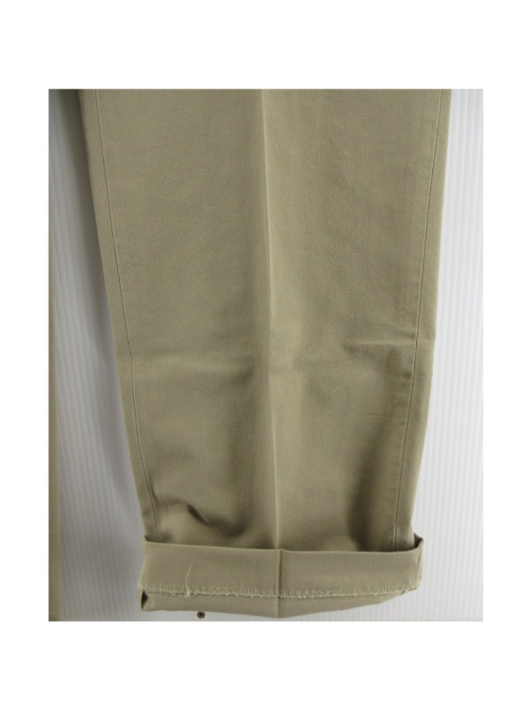 Vtg J Peterman Company Pants 40x34 Khaki Chino Wwii Military Usa New — image 8 of 8